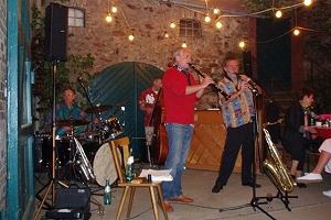 "Creole Clarinets" im Weingut Geromont