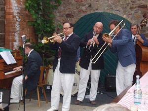 Irakli and the LOuis Ambassadors im Weingut Geromont, 19. Mai 2007