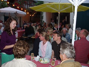 Irakli and the LOuis Ambassadors im Weingut Geromont, 19. Mai 2007