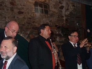 Irakli and the LOuis Ambassadors im Weingut Geromont, 19. Mai 2007