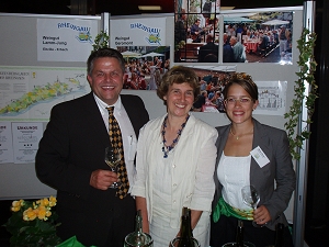 Weingut Geromont bei der Schlenderweinprobe in der Hessischen Landesvertretung, Berlin