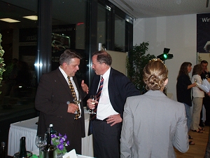 Weingut Geromont bei der Schlenderweinprobe in der Hessischen Landesvertretung, Berlin