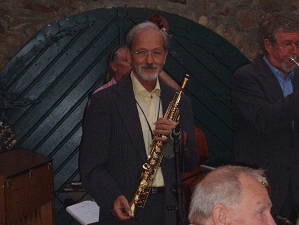 Jazzwoche 24.7.2007 "Barrelhouse Jazzband"  im Weingut Geromont