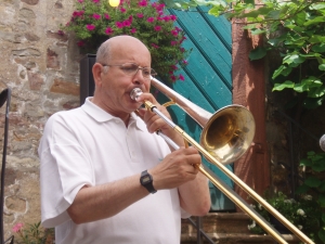 Oestrich-Winkeler Jazzwoche im Weingut Geromont Paris Washboard 20. Juli 08