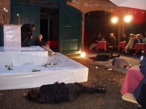 15.06.2008  Othello, Aufführung  im Weingut Geromont